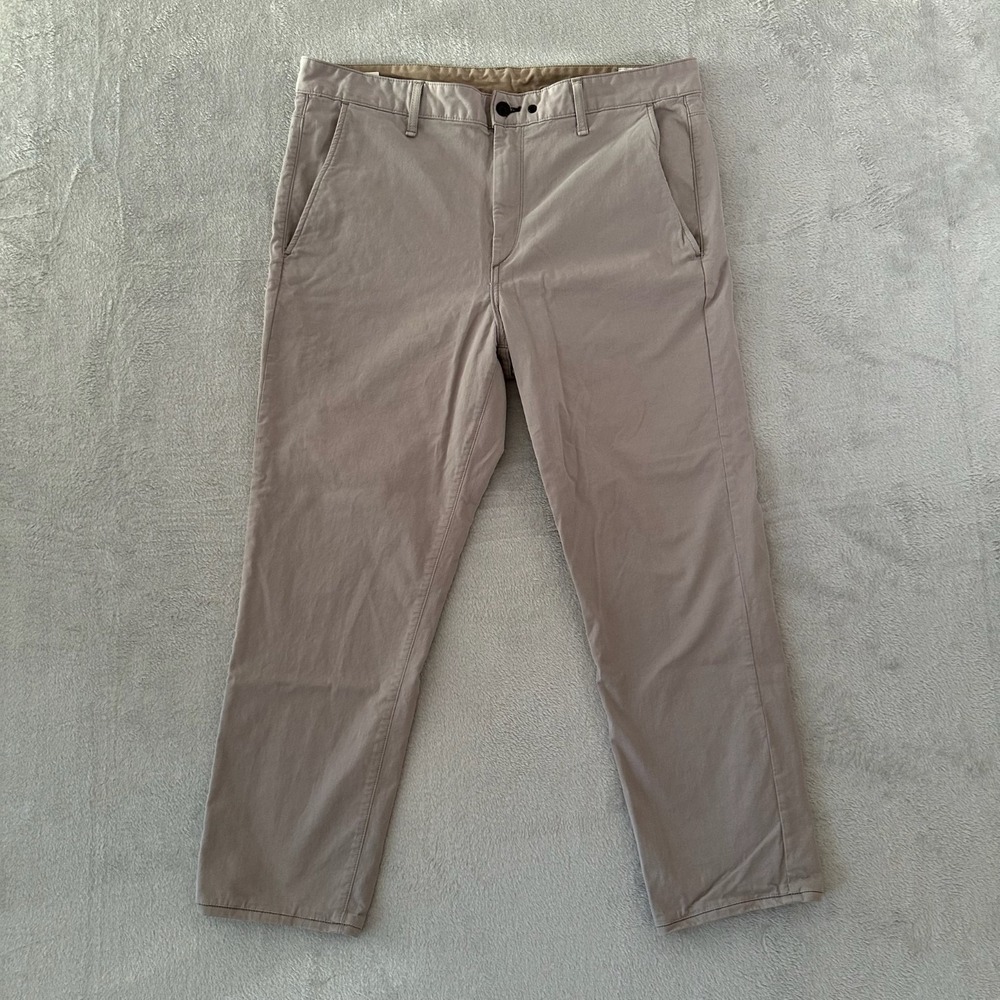 RAG & BONE Fit 2 Slim Stretch Chino Pants Khaki Beige Men's 36 x 25 Made in USA